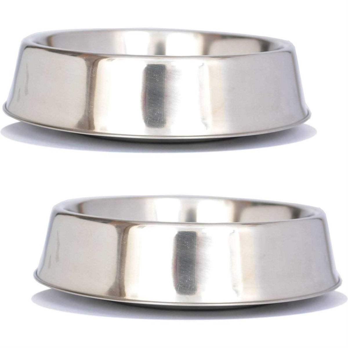 2 Pack Stainless Steel Non Skid Pet Bowl R877