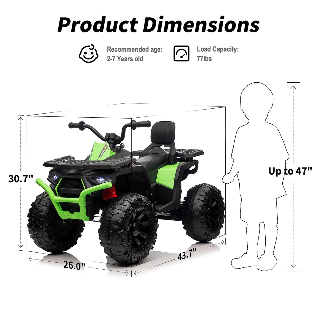 24V Electric Ride on ATV N9502